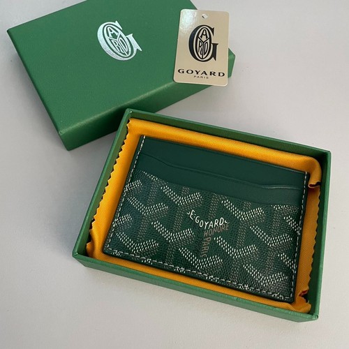 Goyard green goyardine - goyardine, leather