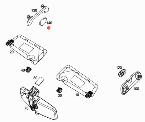 Mercedes w453 smart modanatura - w453,