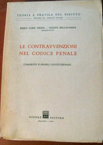 Vigna contravvenzioni nel - le,