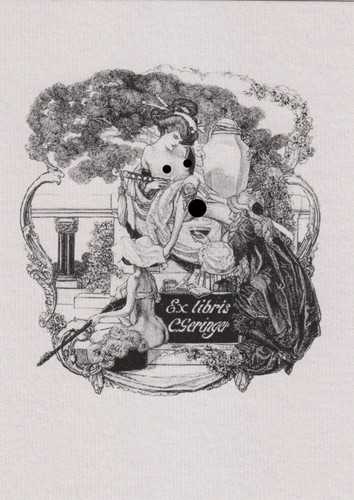 Libris bookplate erotico n - erotico,