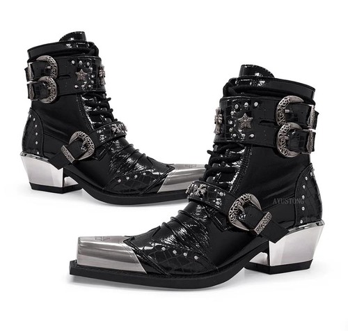 Stivaletti rock punk biker - stivaletti,