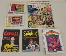 Magnus Lotto 12 albi Satanik, Kriminal, Compagnia della Forca, Toffolo