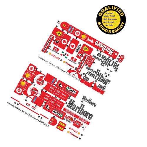 Adesivo personalizzato per set