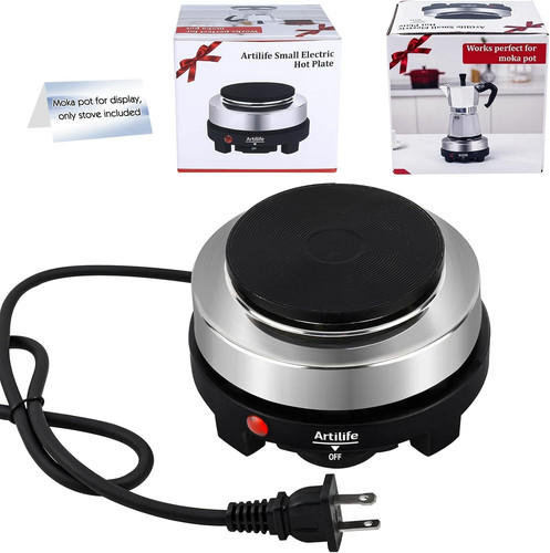Mini piastra elettrica 500w - mini,