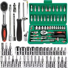 Set chiavi cricchetto - chiavi, 46