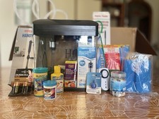 Kit acquario completo Amtra Laguna 30 LED + accessori e decorazioni