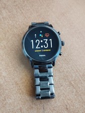 Fossil The Carlyle HR Gen 5 Smartwatch Cassa e cinturini in acciaio Inox 
