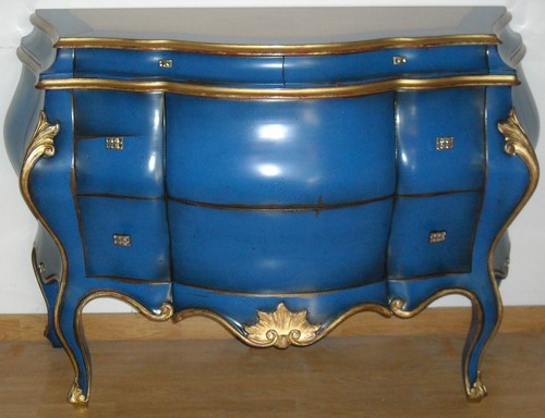 Como bombato blu invecchiato - como',