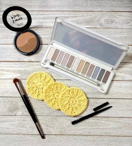 Pouf trucco riutilizzabile - pouf,