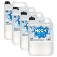 MoonFX Professional Snow Fluid 20 L (4 x 5 litri) - Fluido/liquido macchina neve