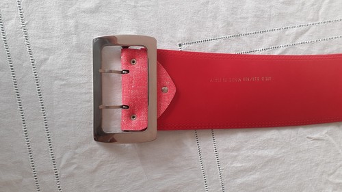 Cintura pelle vintage - cintura,