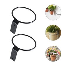  2 Pcs Porta Fiori Portafiori Supporto Per Vaso Di Rastrello Fiore Parete