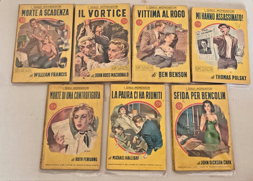 Gialli mondadori lotto 3 - gialli,