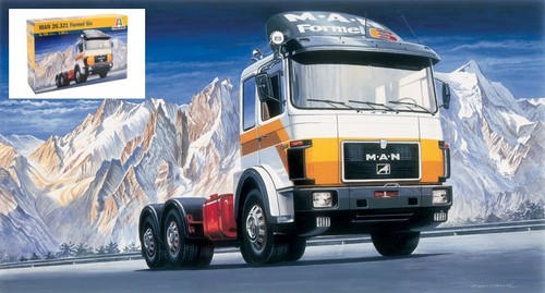 Italeri kit camion man - italeri,