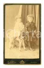 1890 ca GENOVA Fratellini con