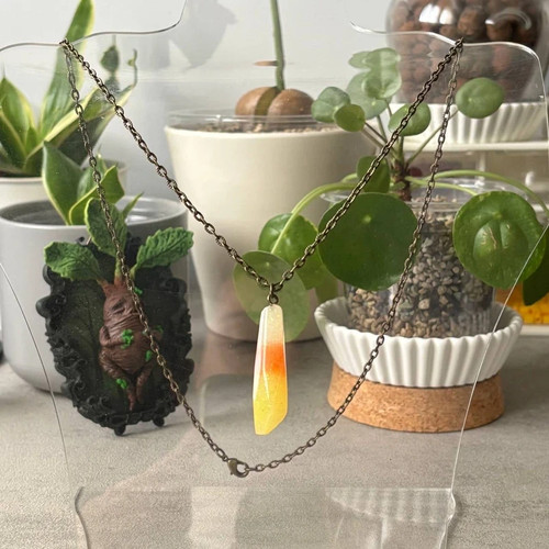Collana lunga cristallo - collana,