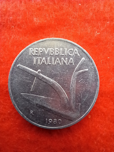 Italia repubblica lire 1980 - italia, 10