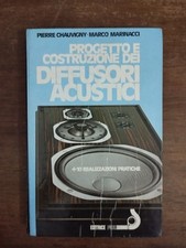 PROGETTO E COSTRUZIONE DEI DIFFUSORI ACUSTICI CHAUVIGNY MARINACCI 1977