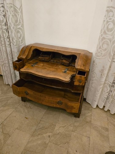 Scrittoio legno mobile ribalta - scrittoio,