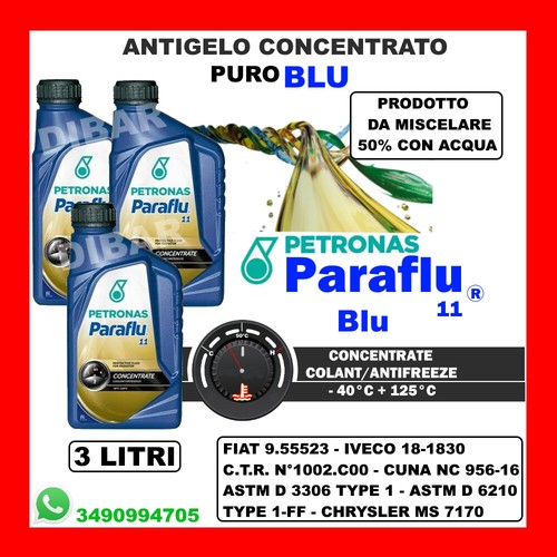 Petronas antigelo blu paraflu - blu,