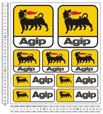 Adesivi Stiker AGIP per Carene
