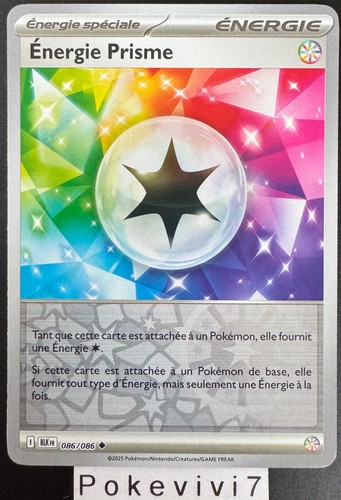 Carte pokemon energie prisme - carte,