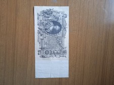 Banconota Di grande dimensioni 100 Rubli Russi 1910 Caterina II Ottimo Stato 