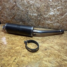 Yamaha Yzf R6 5SL 2003 - 2005 Silenziatore di scarico estremità lattina carbonio lattina co.