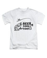 Maglietta Birra Pesce Pesce Adulti Divertente Divertente Pesca Maglietta Nuova