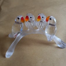 Swaroski Oggetti: Pappagallini Anno 1996 Disegner A. Stocker, Art. N°7621000005.