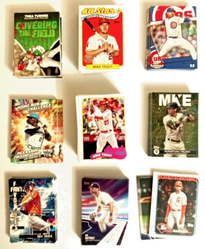 Topps baseball serie inserti - topps,
