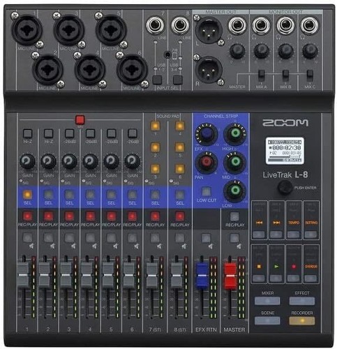 Zoom livetrak mixer e - zoom,