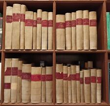 Lotto 30 libri Rilegati Inizi del '900 Storia Narrativa Musica Scienze Arte