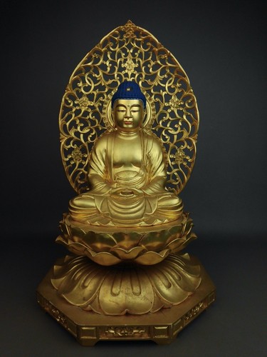 Statua buddha buddista - statua, in