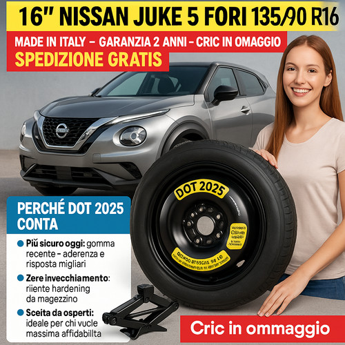 Ruotino scorta nissan - ruotino, di