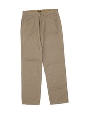 AVIREX Pantalone Uomo Dritto Casual W32 L33 Beige Cotone LM08