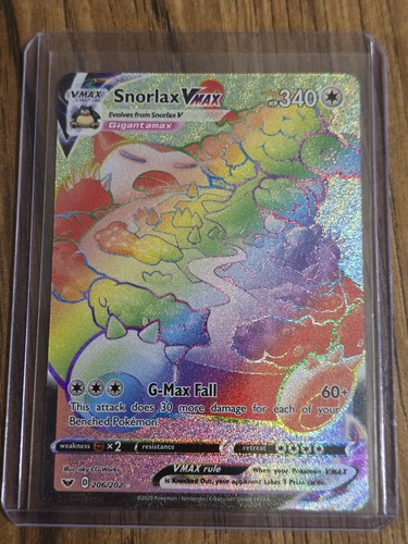 Snorlax vmax 206 202 - vmax,