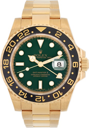 Rolex gmt master - ii, 116718