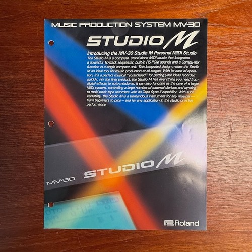 Vintage roland studio m - studio,