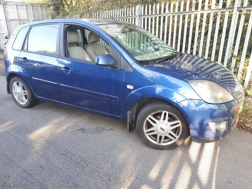 Ford fiesta mk6 - blu, oceano