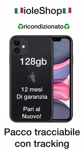 Apple iphone 128gb nero - 11,
