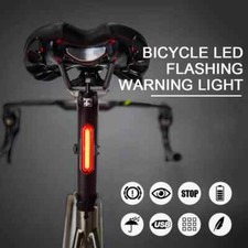 led luce rosso fanale posteriore bici corsa, moutain bike monopattino luci notte