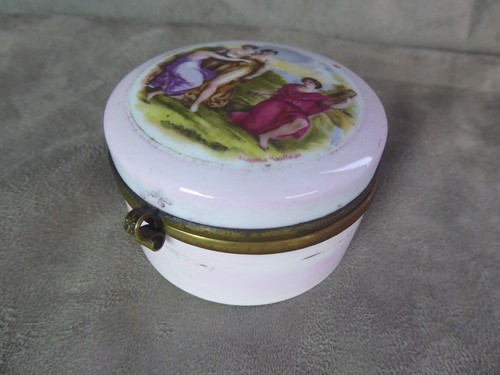 Belle boîte porcelaine à - belle,