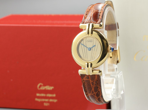 Orologio vintage cartier must - vintage,