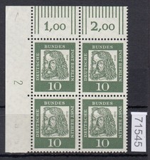 Berlino 1961, Mich.-Nr.: 202 ** DZ 2 marchi di stampa 2