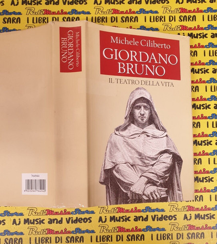 Book libro giordano bruno - libro,
