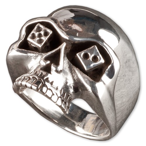 925 argento sterling teschio - sterling,