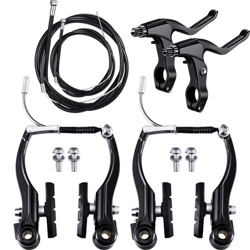 Set freno bici completo nero - bici,
