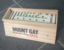 Rare Mount Gay Deluxe Domino