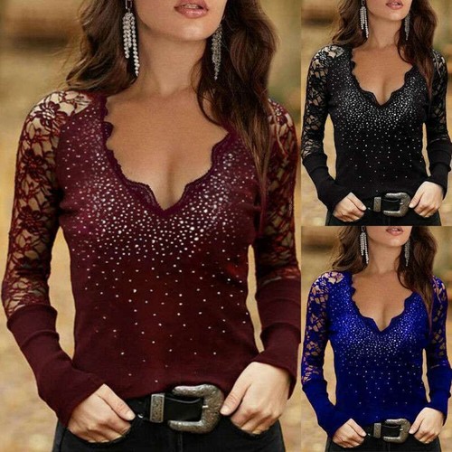 Shirt donna con - t-shirt, perline